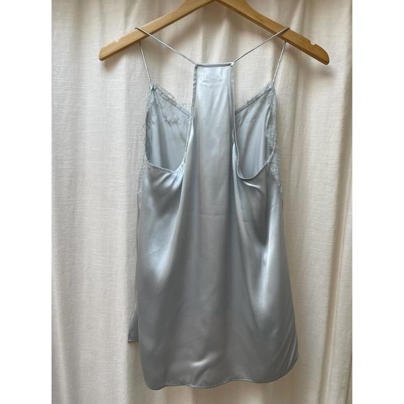 NEW CAMI NYC racer charmeuse cami in glacier - Picture 3 of 3